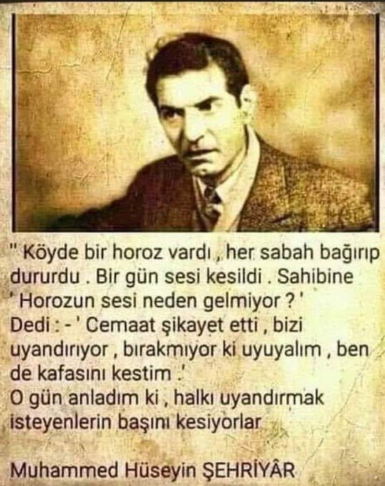 Durum budur!