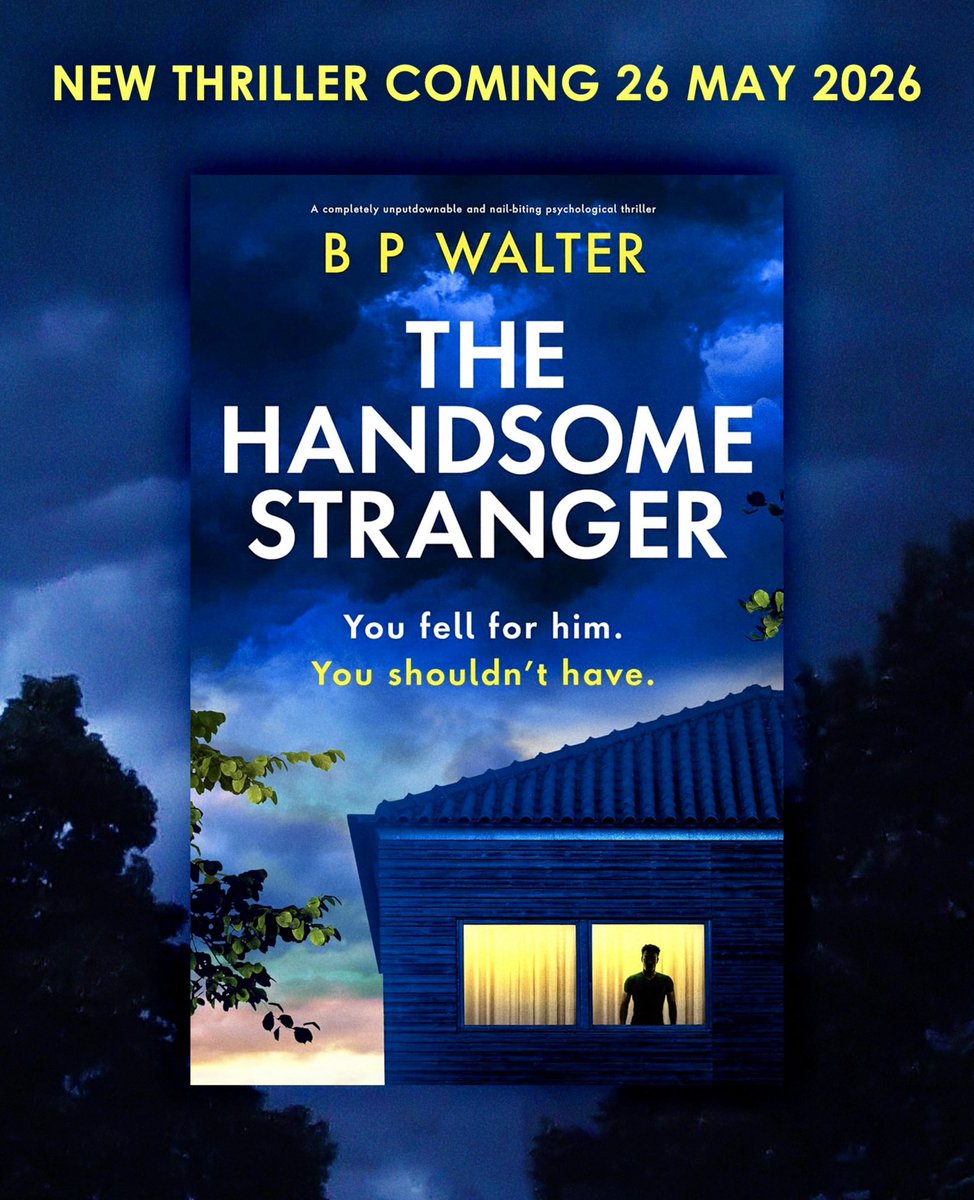 BarnabyWalter's tweet photo. 🎉🚨 NEW BOOK COMING SOON! 🚨🎉 I’m SO excited to reveal the cover of my new psychological suspense thriller THE HANDSOME STRANGER, arriving 26 May! 🤵‍♂️💍❤️🔪🏡 A twisty tale of suspicion, lies and betrayal. You can pre-order via the links below! (Paperback and audiobook pre-orders will follow soon!)
🇬🇧 Kindle UK: https://t.co/uUsGNKEI9j
🇺🇸 Kindle US: https://t.co/TwqsLyjPNT