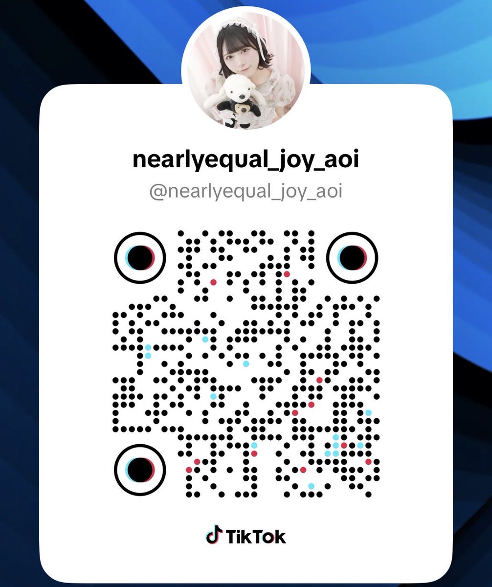 【お知らせ🎉】

大西葵の公式TikTokがスタート📷.∘ 

▶︎tiktok.com/@nearlyequal_j…

皆さまぜひフォローお願いします💛!!

#ニアジョイ
