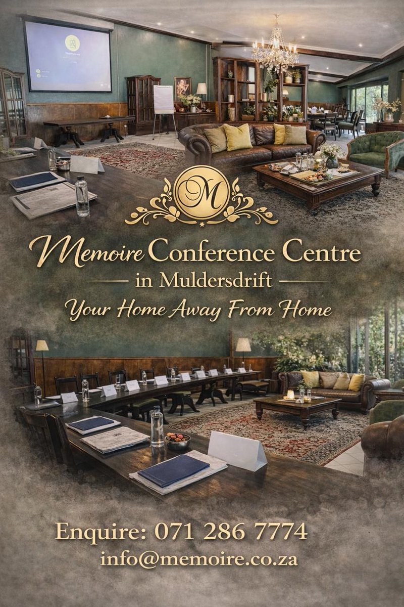 MemoireWedding's tweet photo. Still hosting strategy sessions in uninspired boardrooms?Upgrade the room. Upgrade the thinking. Host your next executive meeting at Memoire — refined spaces, seamless service,Serious business. Elevated setting.🌐 https://t.co/nvh9clBPqA
#Conference #Muldersdrift #meetings https://t.co/ePnCcJeKOW