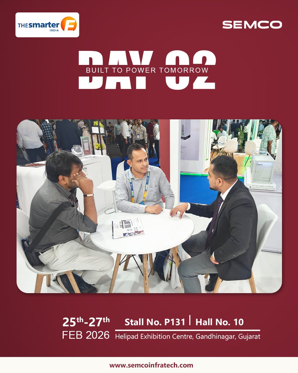 Semco Infratech tweet media