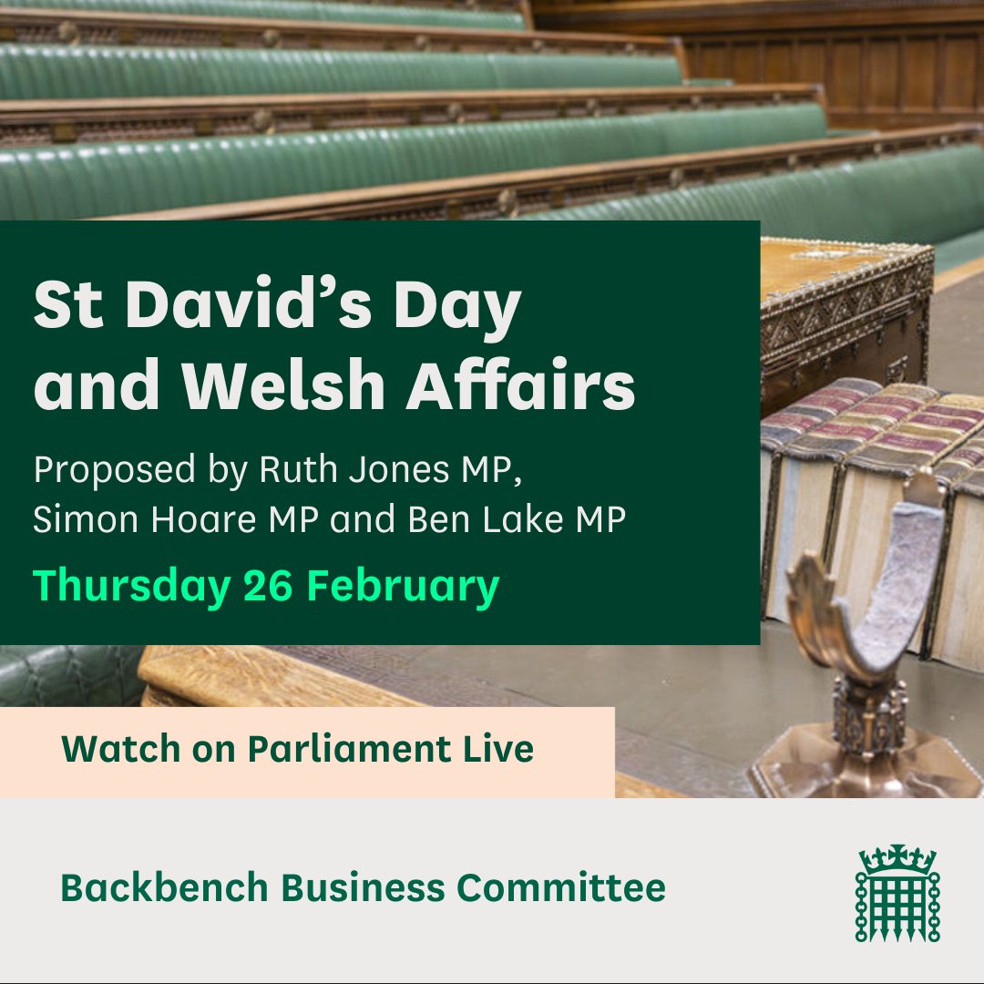 Backbench Business Committee tweet media