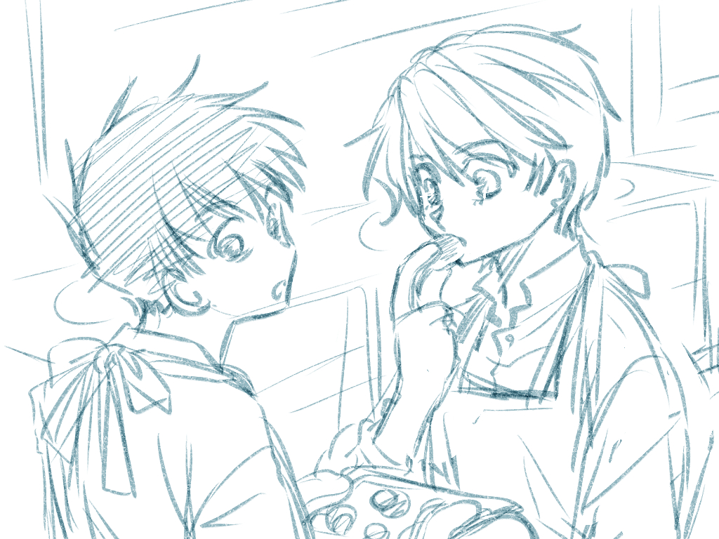 来月のグレタへのお返し用の焼き菓子の練習をしているといいよ