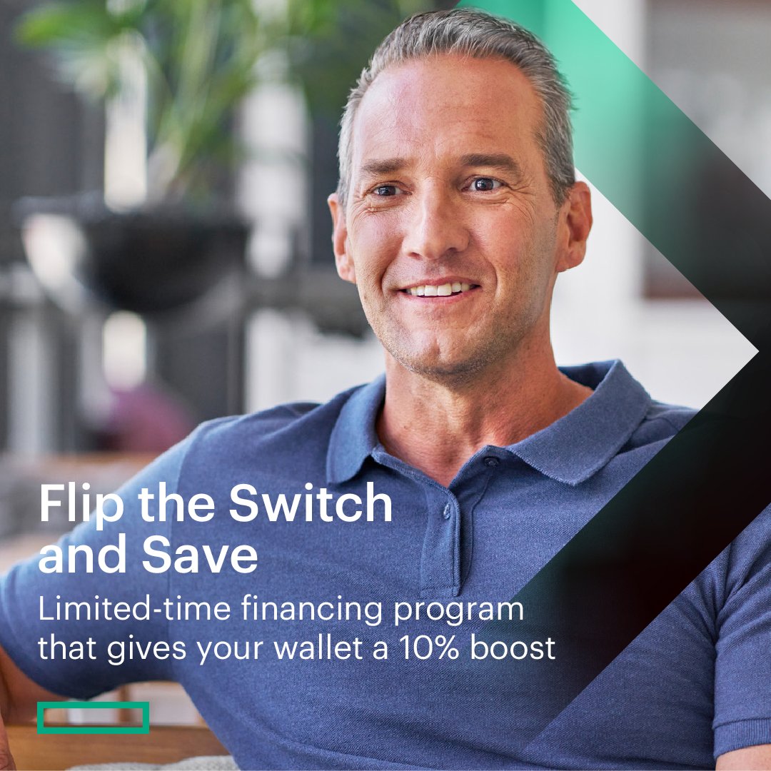 HPE Financial Services tweet media