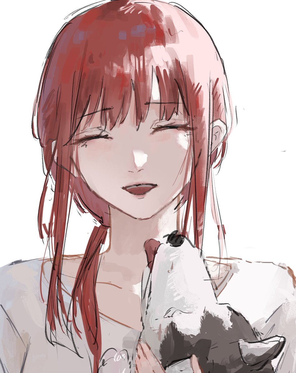 マキマさんこんな表情できるんだかわいいね💘(ˆ꜆ . ̫ . ).ᐟ.ᐟ