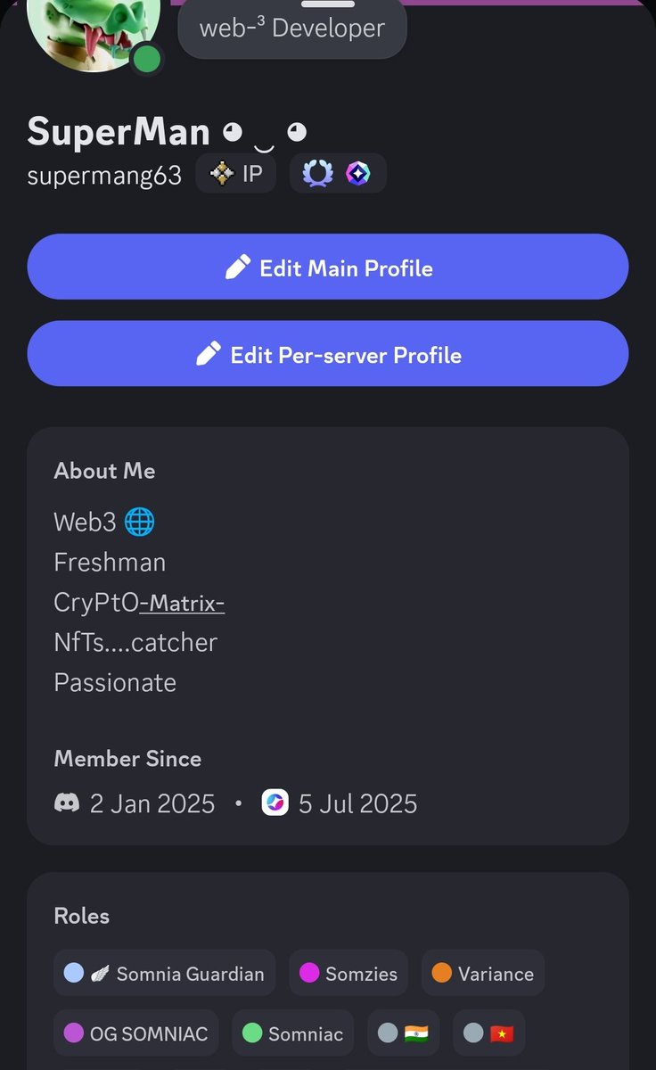 superman5308's tweet photo. 🛡️ Somnia Guardian Reporting for Duty🥷
I am incredibly hyped to officially announce that I’ve been named a Somnia Guardian. A massive thank you to the Somnia team for the trust and for building the most ambitious high performance blockchain for the metaverse.
We aren't just watching the future happen; we are securing it. With sub second finality and the ability to handle massive scale, Somnia is positioned to be the backbone of the next digital era. My commitment to this project is stronger than ever expect to see me pushing the limits, driving the hype, and contributing to this ecosystem every single day.
The vision is clear, the tech is elite, and the momentum is unstoppable. Let’s keep building somnia 🚀