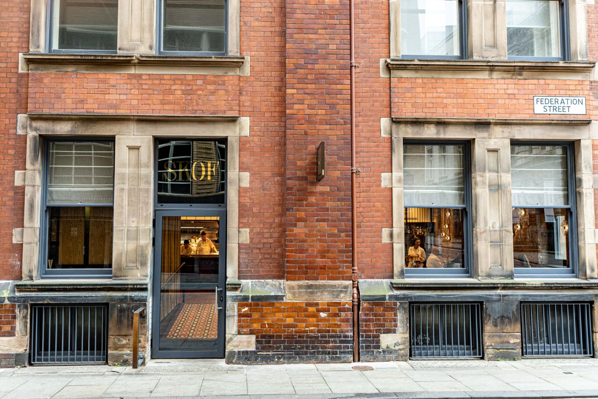 Shoutout to <a href="/Skof_Manchester/">Skof_Manchester</a> the best restaurant in Manchester for being even better than last time last night. Must be on the way to 2 Michelin Stars <a href="/MichelinGuideUK/">The MICHELIN Guide</a> 

Anyone visting Manchester, UK who likes fine dining, check it out - if you can get a table.