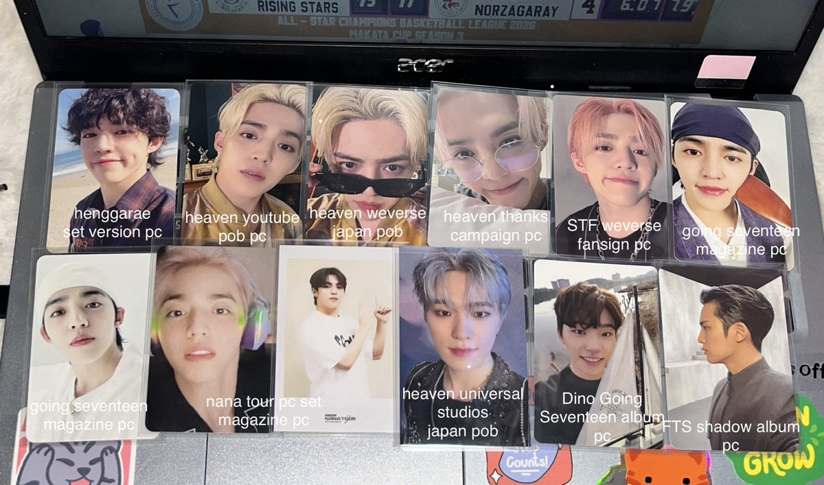 YeulaStudio's tweet photo. WTS LFB ENHYPEN AND SEVENTEEN MIX PHOTOCARD SET

Enhypen ₱1k / SVT ₱1.5k

quit collecting / pobs and album pcs

- gcash / prio payo or 7 days dop max 
- jnt or sdd / loc: SJDM, Bulacan 

🏷️ pob luckydraw LD fansign pc weverse pob nana tour scoups dino sunghoon m2u hoon apple https://t.co/d7zYPCrVvK