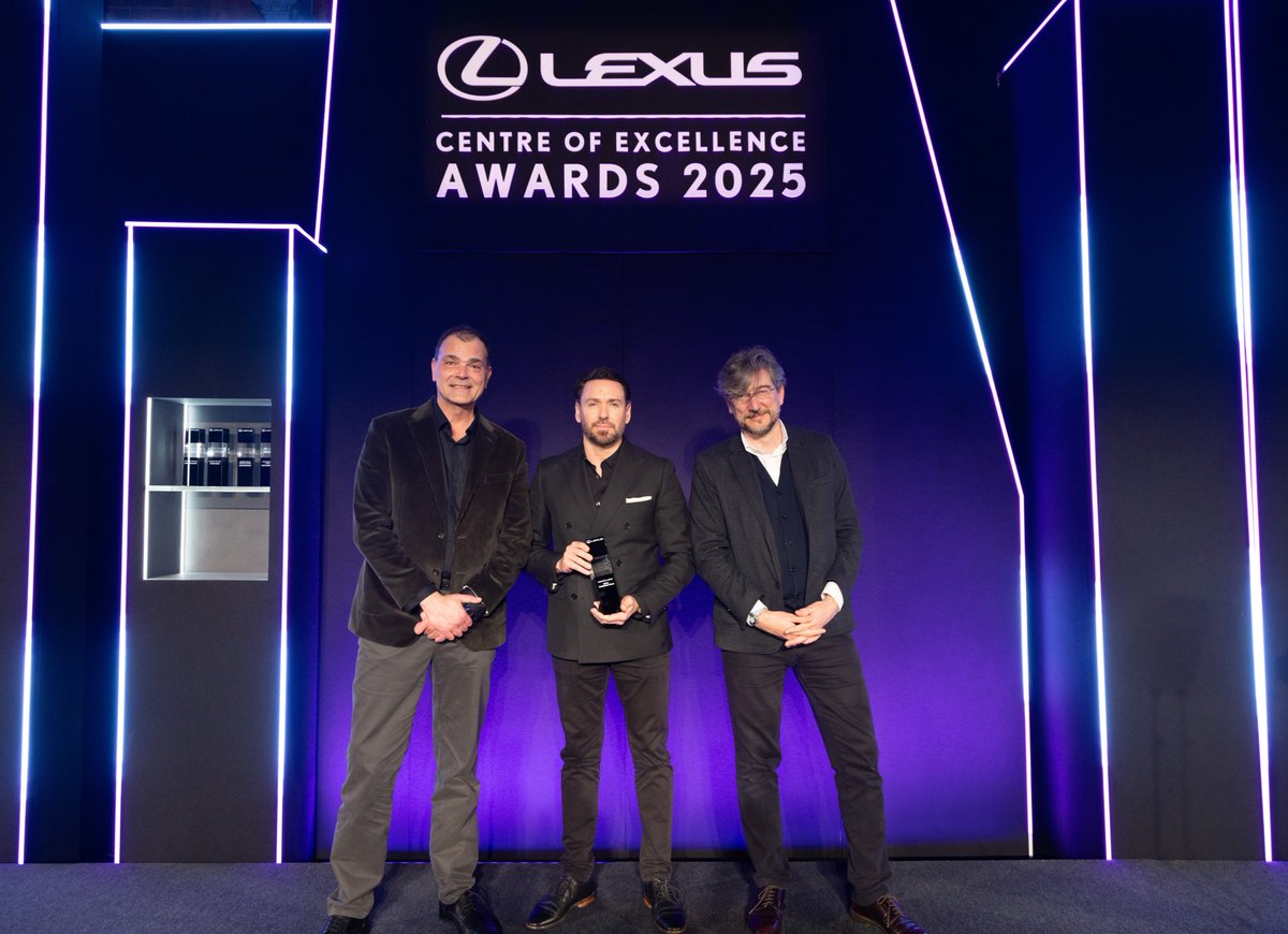 LexusTunbridge's tweet photo. We're proud to have received the Marketing Award at the Lexus Centre of Excellence Awards.

This recognition reflects the creativity, commitment and teamwork behind everything we do. Well done to everyone involved. 

#LexusTunbridgeWells #CentreOfExcellence #LexusCOEAwards https://t.co/yoa0ADBrMZ