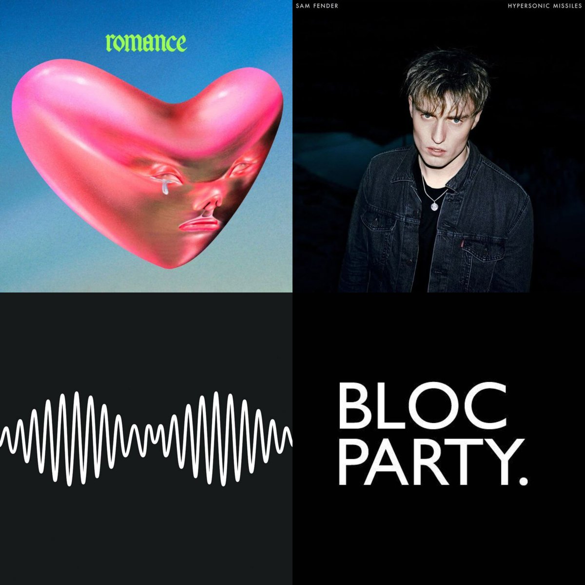 LouisWT91World's tweet photo. 🔔| Louis Tomlinson's favourite albums via DORK Magazine.

• Romance — Fontaines D.C
• Hypersonic Missiles — Sam Fender 
• AM — Arctic Monkeys
• Bloc Party (Their music in general) https://t.co/Izb3o9KRks