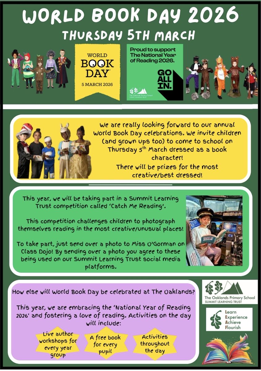 The Oaklands Primary School tweet media