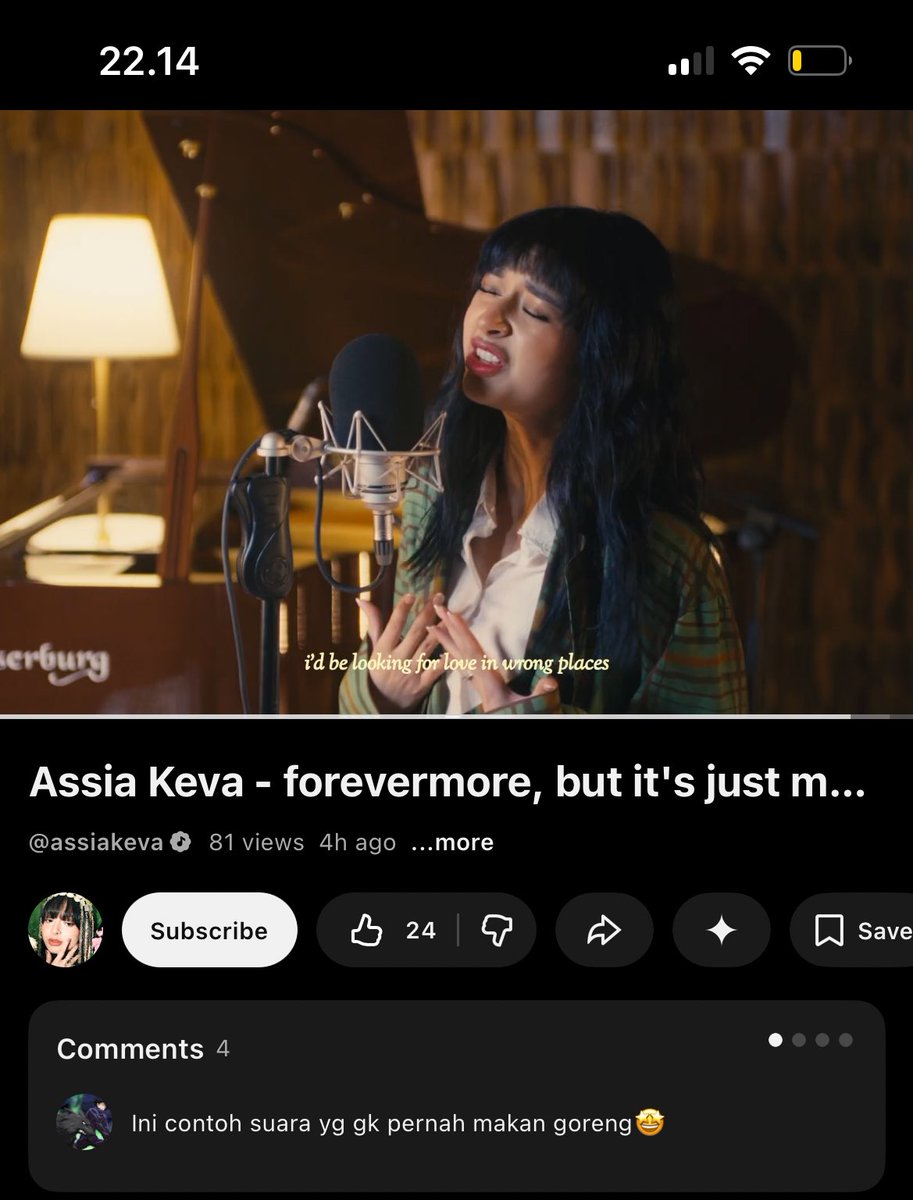 besokberdua's tweet photo. PLSSSSS everyone watch this video : assia keva - forevermore (piano version). aduh suka banget. 🥹🥹🥹🥹🥹🫶🏼🫶🏼🫶🏼🫶🏼 https://t.co/DGsUKrmujX