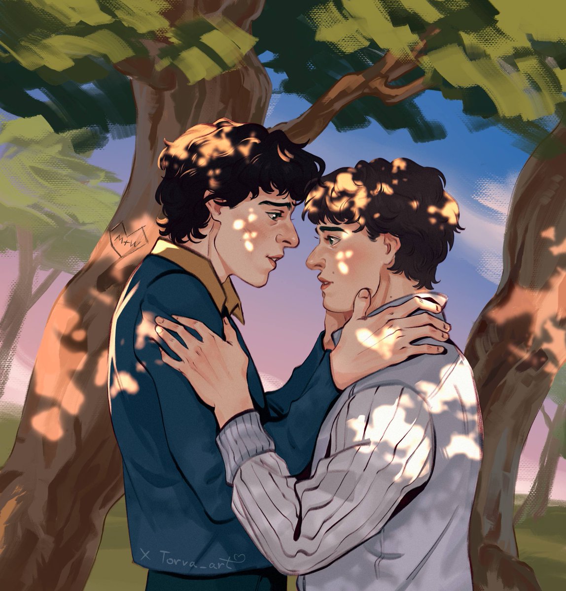 Torva_art's tweet photo. Sweet and gentle #byler https://t.co/D4I2cWQlYG