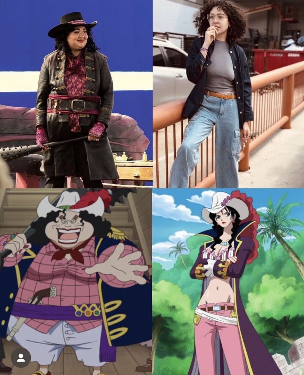 Le changement physique de l’actrice d’Alvida entre la saison 1 et la saison 2 de la série One Piece sur Netflix 😳