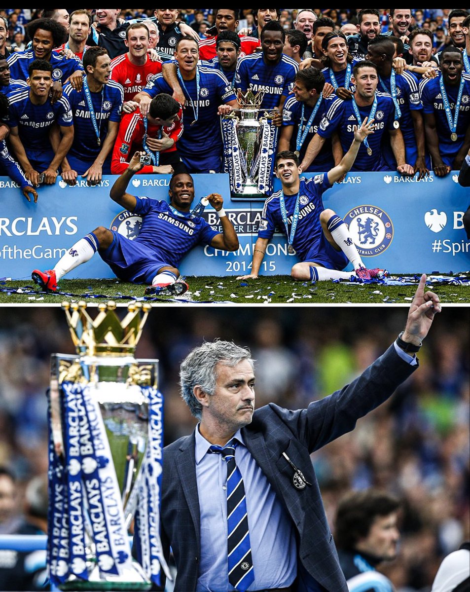 The only team to be on top of the league from MD1 to MD38

#CFC #ChelseaFC