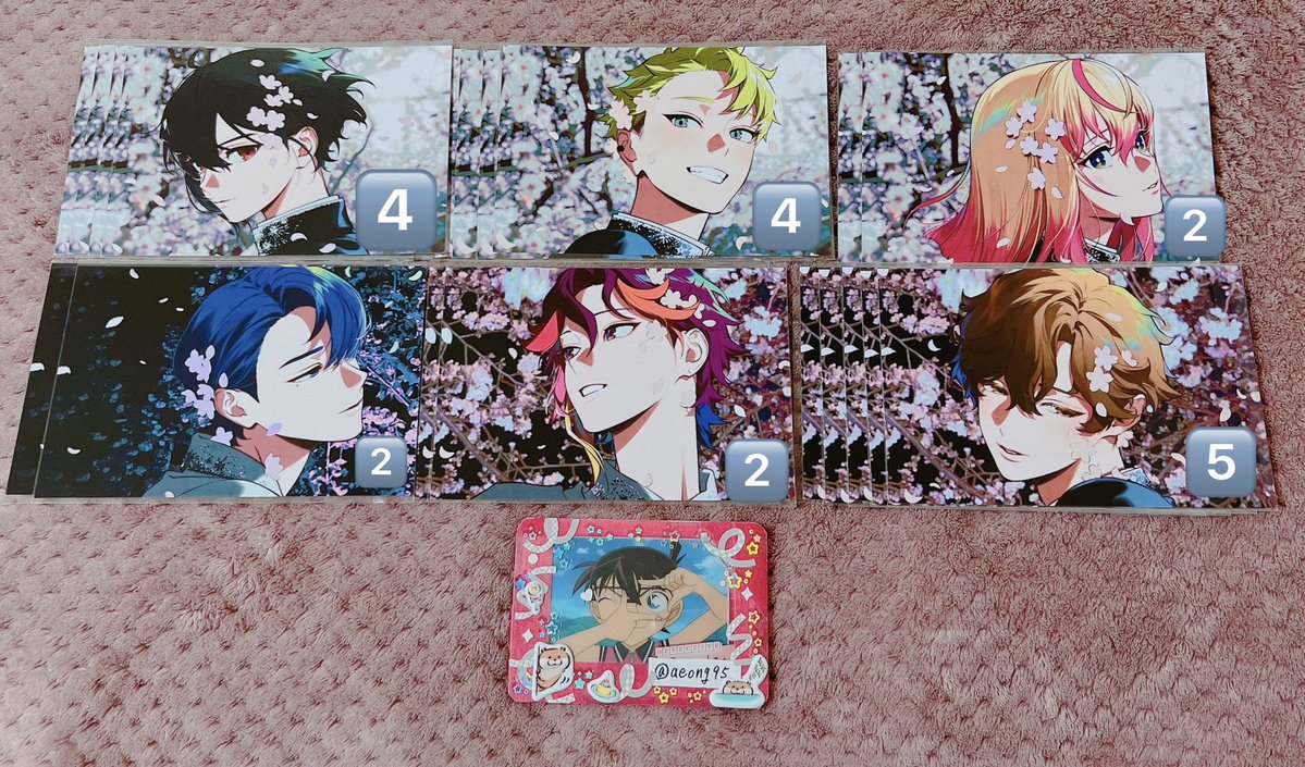 交換/買取】ビバレン XlamV 個展 華昇諷詠 缶バッジ ポスカ クリカ 譲