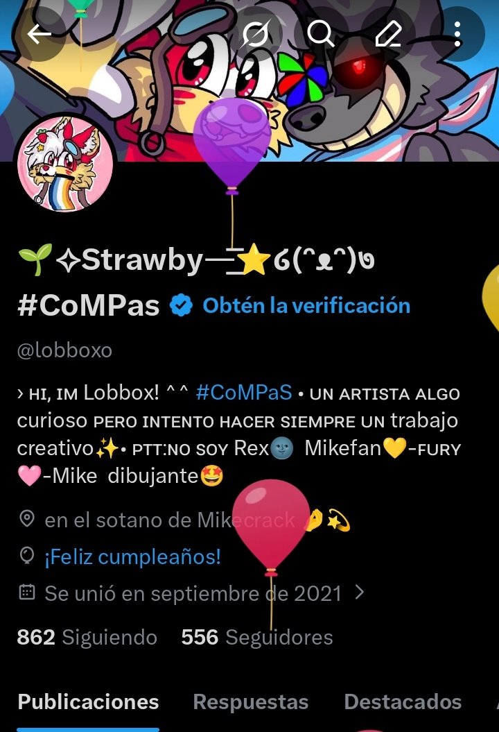 Holap!! Hoy es un día muy especial para mi, ES MI CUMPLEAÑOS 🎂🎈!!!!!! y me gustaría que algunos de mis ídolos me felicitaran el día de hoy 🥹🥹!! ✨

(mevoyamorirayuda) 
<a href="/MikecrackYT/">Mikecrack ໒(ᵔᴥᵔ)७</a>
<a href="/MikeExeYT/">MikeExe ໒(xᴥx)७</a>
<a href="/casmyyyy/">casmy 🐼</a>
<a href="/BobicraftMC/">Bobicraft</a>
<a href="/AntunElo_chan/">UNA</a>
<a href="/milky_animation/">Milky Shake</a>
<a href="/GabsxArt/">𝗦𝘂𝗻𝗻𝘆 𝗗𝗮𝗿𝘆𝗮 ♡ COMISIONES PAUSADAS 🪄</a>