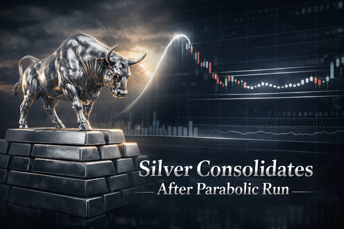 EloroResources's tweet photo. Silver Consolidates — Retail Confidence Holds 📊
#Silver is entering a consolidation phase following its strong rally, but retail investor confidence remains firm, according to Nate Miller, VP of Product Development at Amplify ETFs via #Kitco.
🔹 Prices are stabilizing as the market digests recent gains.
🔹 ETF inflows have moderated, yet sentiment remains constructive.
🔹 Broader precious metals interest continues amid macro uncertainty.
Consolidation doesn’t signal weakness — it often builds the base for the next move.
👉 https://t.co/UBfyJ0RxtP
#PDAC2026
