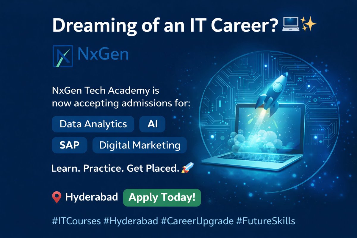 NxGen Tech Academy (@tech_nxgen) / Posts / X