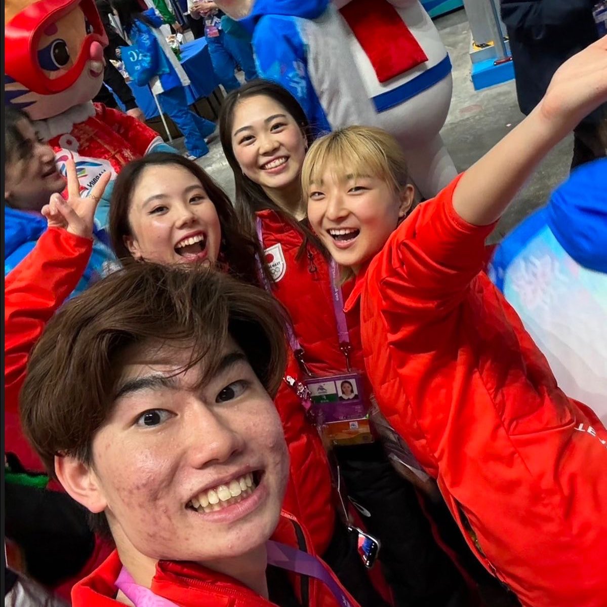 random team japan pics are my favorite genre of content