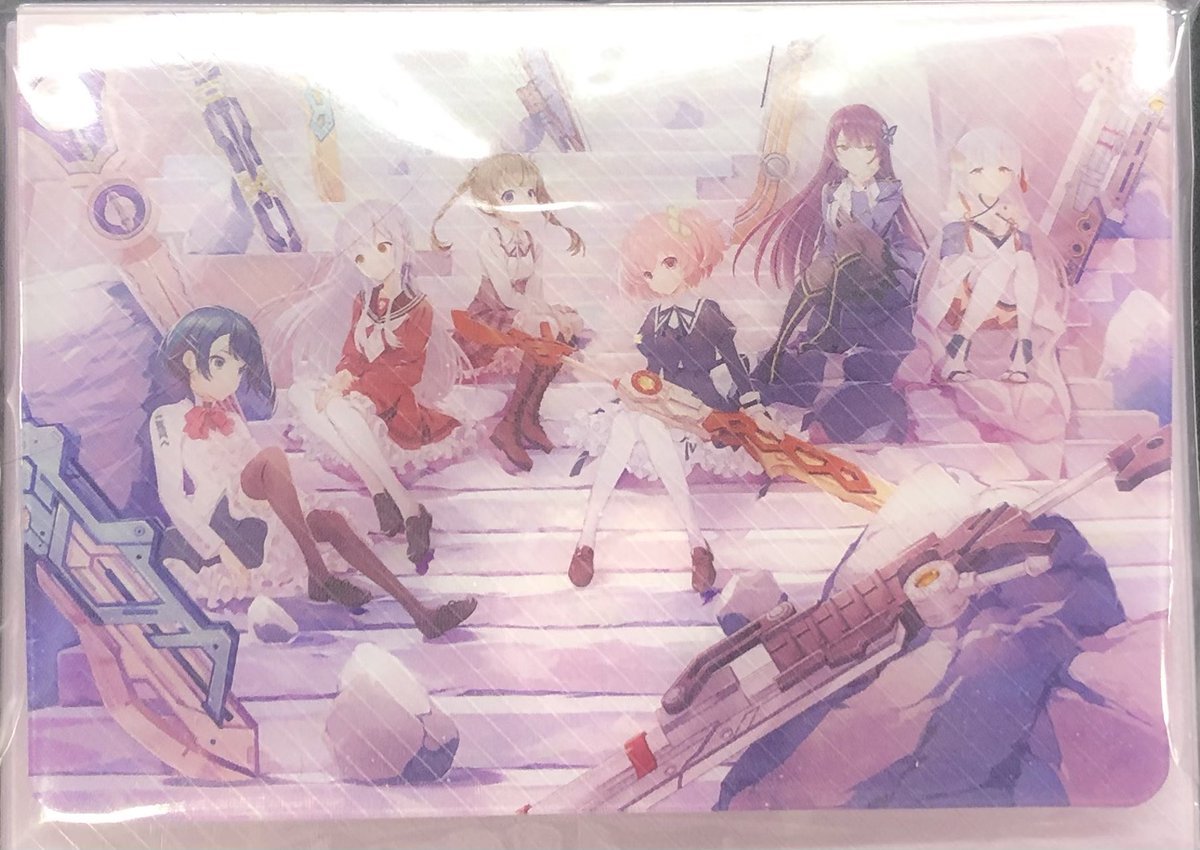 明日発売の新作サプライです‼️ アサルトリリィ ・スリーブ4種