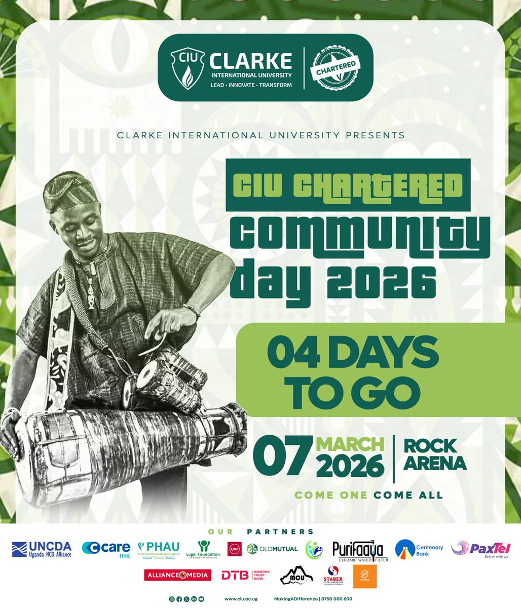 CIUuga's tweet photo. Feeling adventurous? In 4 days, we’re bringing the heat with Rock Climbing and high-energy entertainment! Whether you're a thrill-seeker or just looking for a fun day out with a live band, there’s something for everyone.
#CIU #RockArena #4DaysToGo #Lead #Innovate #Transform https://t.co/GmnW30K9rB