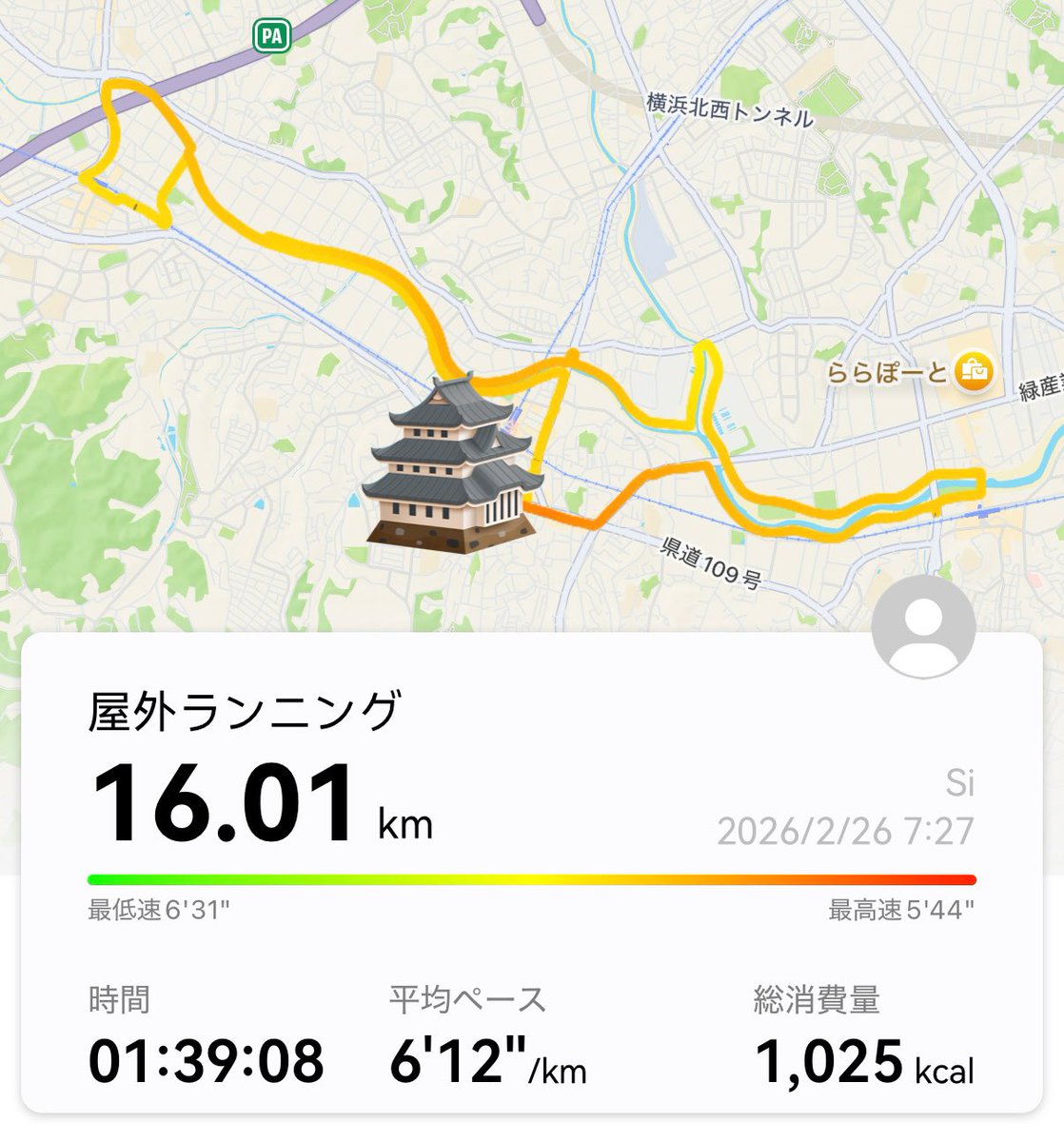 sicyan_sicyan's tweet photo. 今朝は脂肪燃焼16kmラン🏃♪
からの...夜の大阪城11km出張ラン🏯

初めての大阪城ランでした(o^^o)
ショート2.9kmとロング3.5kmのコースがあるんですね🙆‍♂️
今回はしっかり両方走りました🏃♪

20時代でも沢山のランナーがいて、
とっても走りやすかったです✨

#cloudsurfer2 https://t.co/9HPxx9dC04