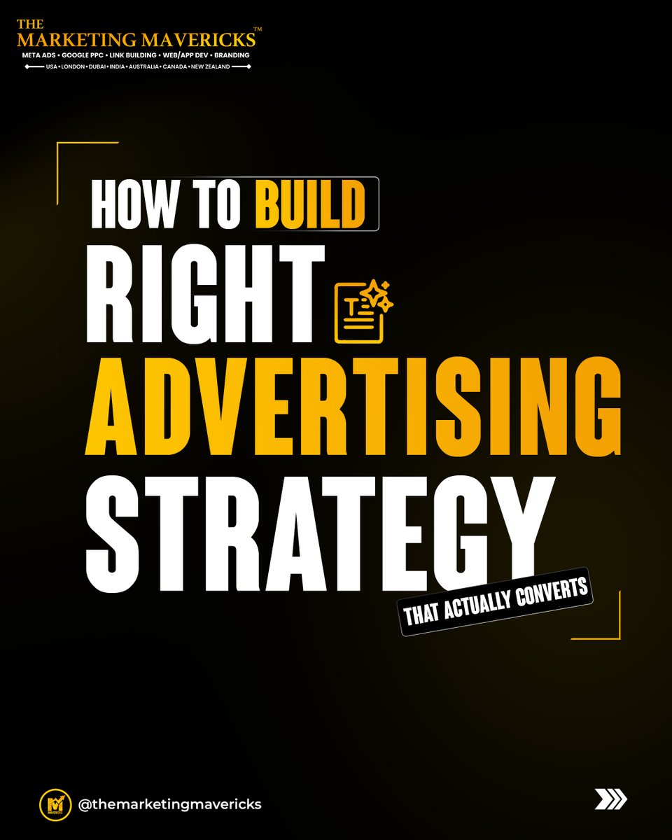 Mavericks_100's tweet photo. Most brands don’t fail because ads don’t work - they fail because the strategy is broken.
Clear goals, real audience insight, a proper funnel, and testing → that’s what drives conversions.

Build systems, not "RANDOM AD"
Scale with @Mavericks_100

#TheMarketingMavericks #MetaAds https://t.co/lEtv6kOlPR