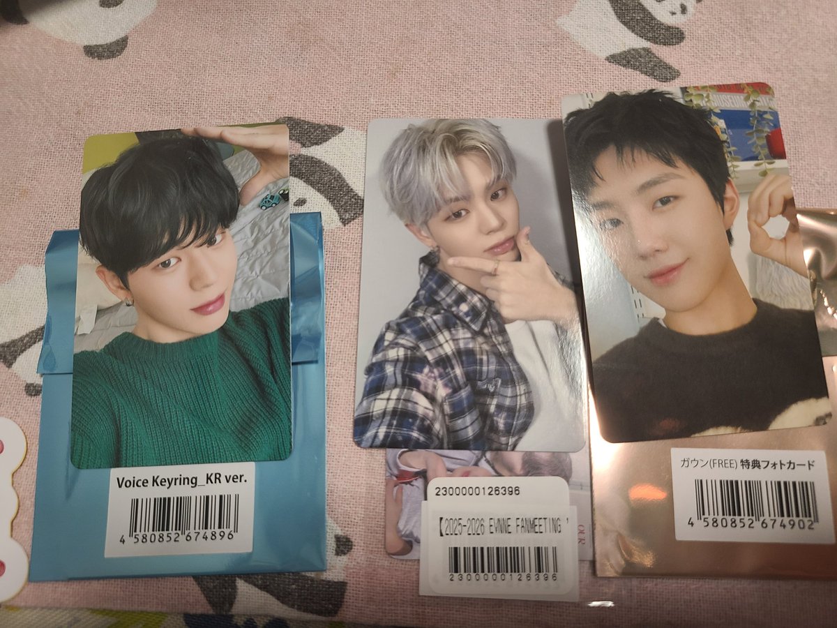 イブン交換 evnne トレカ 譲 ムンジョンヒョン ムンジョン パクジフ