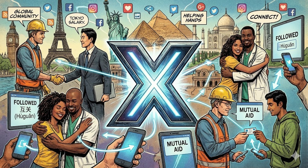 全球的蓝V互关互助，共同进步。