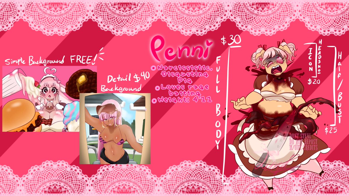 Luma_h3art's tweet photo. 🎀 Artist Bio + Commission Sheet 🥩 #digitalart #ocart #guroart https://t.co/SgfUNXWhrO
