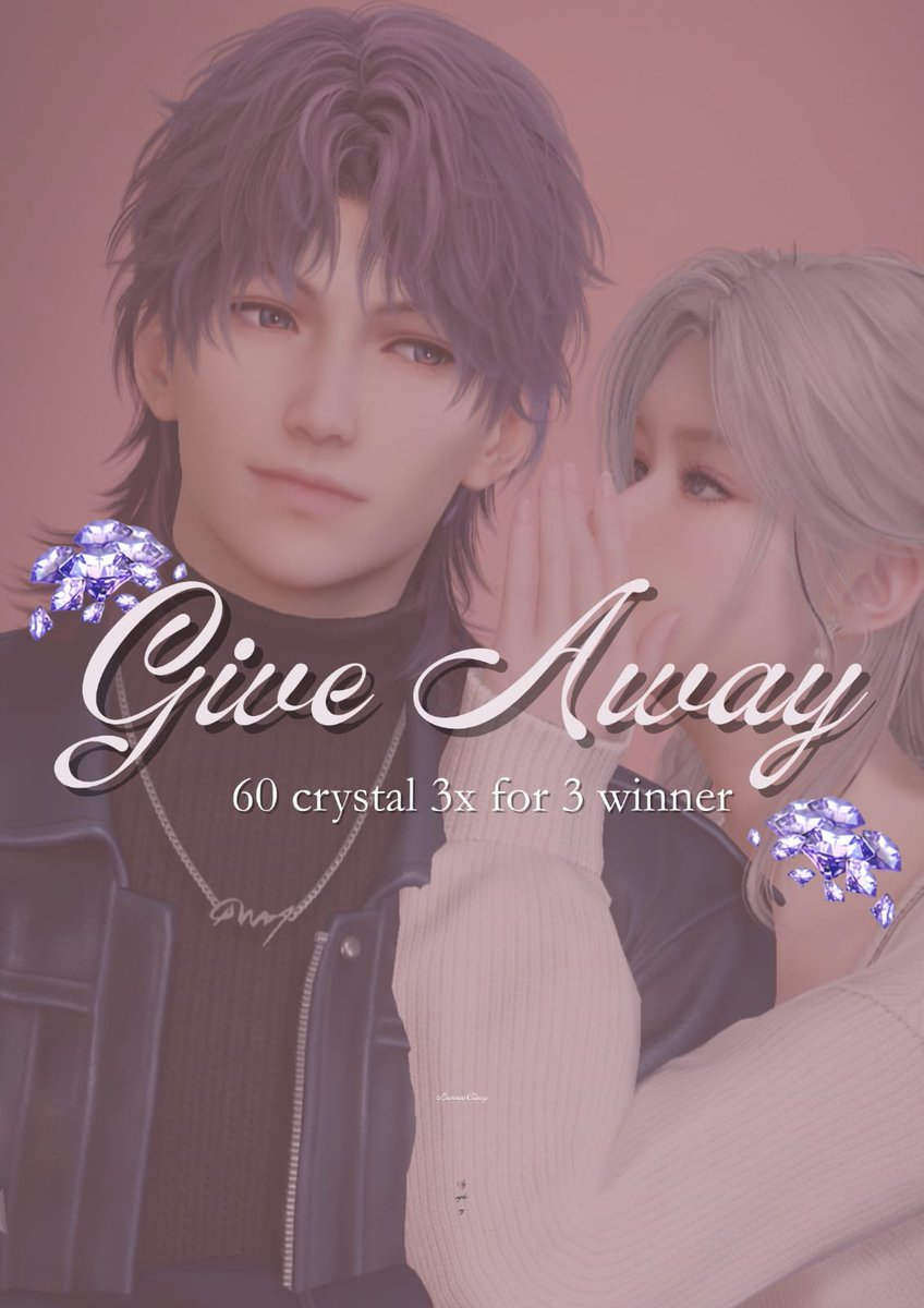 GIVEAWAY LOVE AND DEEPSPACE 🧜🏼‍♂️

Bantu RTs, likes dan sebarin ke muts kalian ya temen-temen! Yang cari Rafayel focused account bisa cek twt yang cici quote ya, atau bisa minta tolong ramein postnya ><

Prize: 60 crystal for 3 winners

Rules GA:
- 🔁 &amp; ❤️ post ini
- 🔁 &amp; ❤️ post
