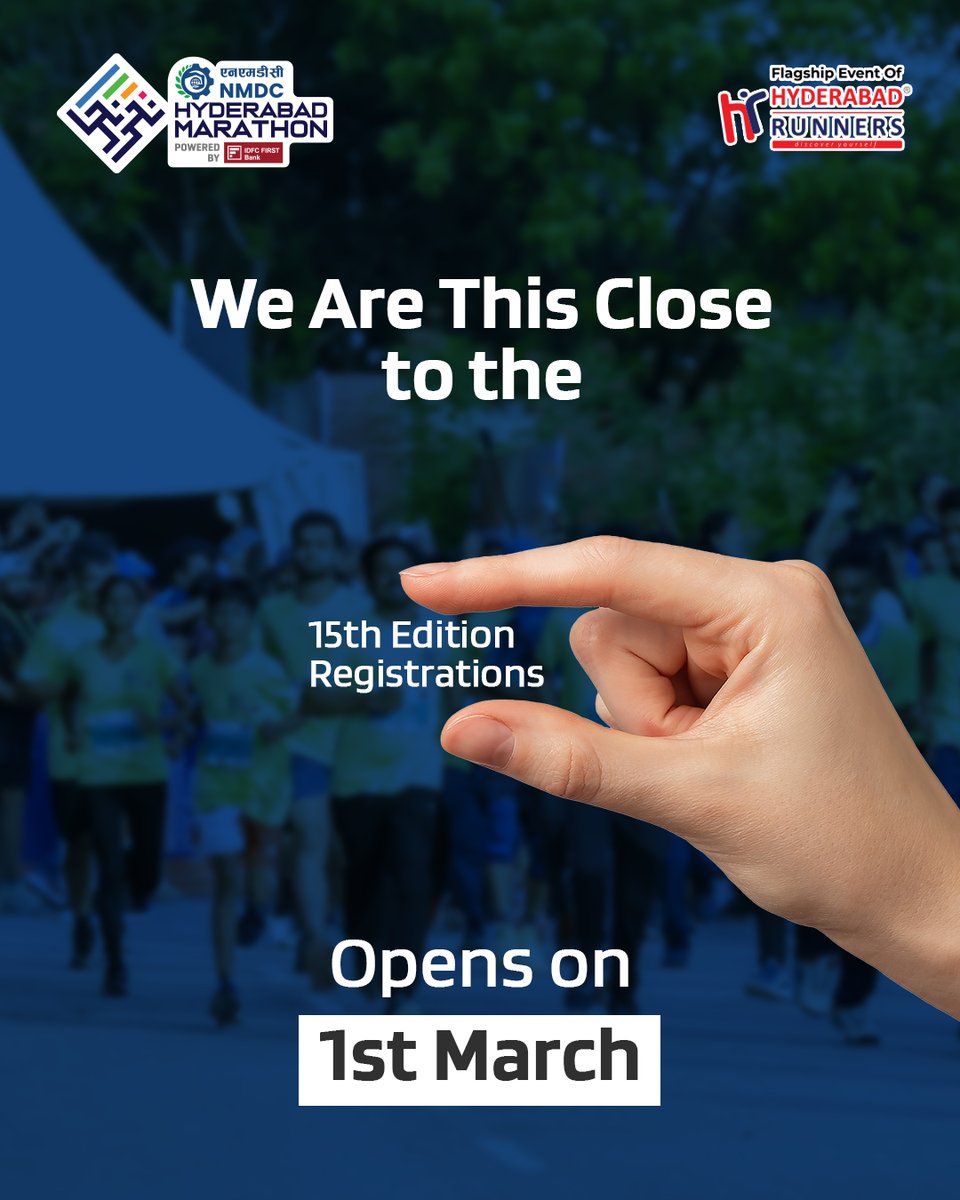 NMDC Hyderabad Marathon tweet media