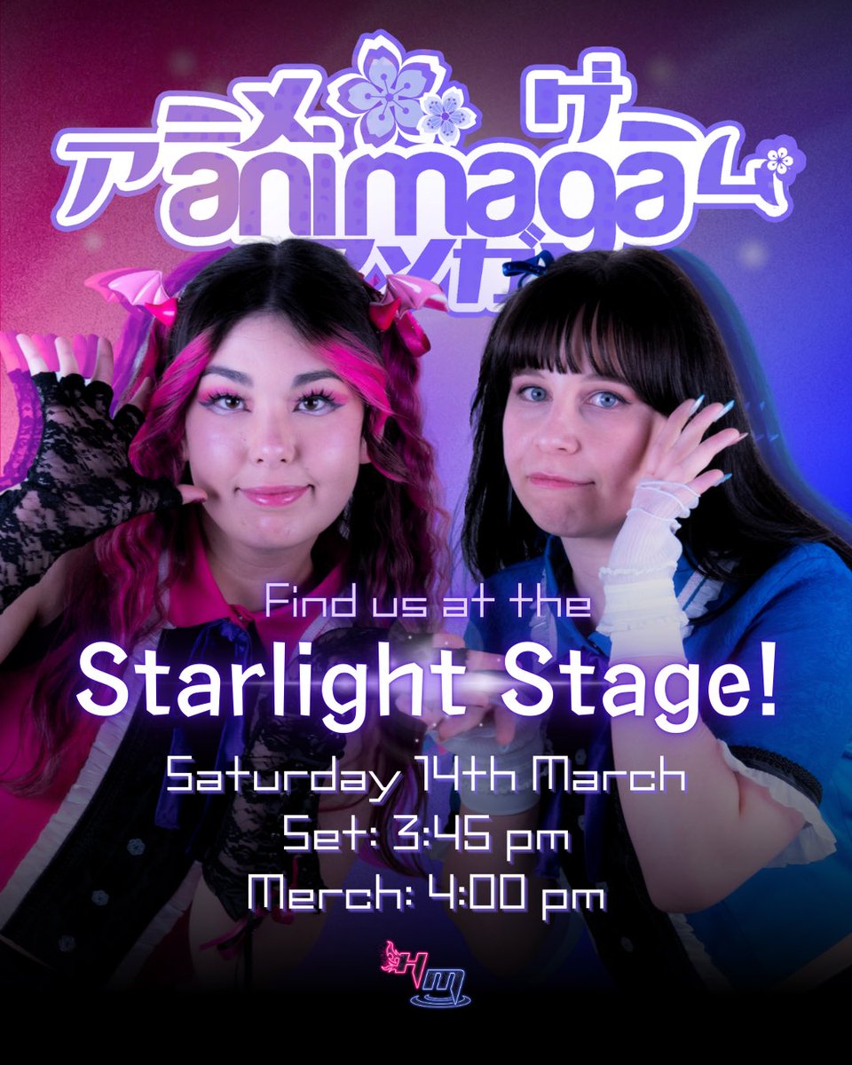 💥 HiMizu at ANIMAGA SYDNEY!💥

Location: ICC Sydney
Date: Sunday 14th March
Set Time: 3:45pm
Merch: 4:00pm - 5:00pm

Which side will you choose…? 🔥🌊