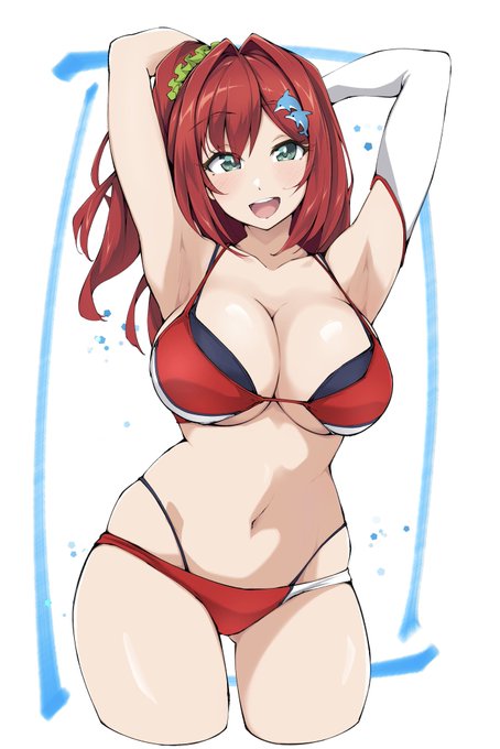 口開いてる方が入華っぽいか 