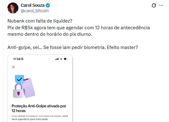 Choquei BTC tweet media