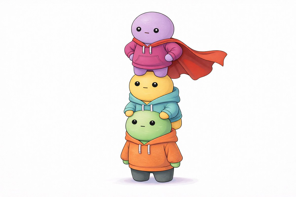 GM.
Not every hero is loud.
Some are pastel and a little wobbly.