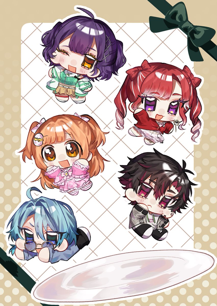 去年に引き続きもずめさんのサークルカットのSDイラストを描かせて