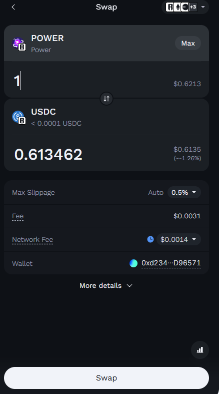 johandry_b's tweet photo. @Ronin_Network que paso , el token estrella con mas mc $AXS esta siendo superado por el token $POWER mientras que nos tienen con el precio 0.61$ mientras que en la otra red estan en 1.5$ de verdad que esta red cada vez me sorprende mas #AXS #POWER #AXST AXS es un stablecoin https://t.co/CddOBg9omf