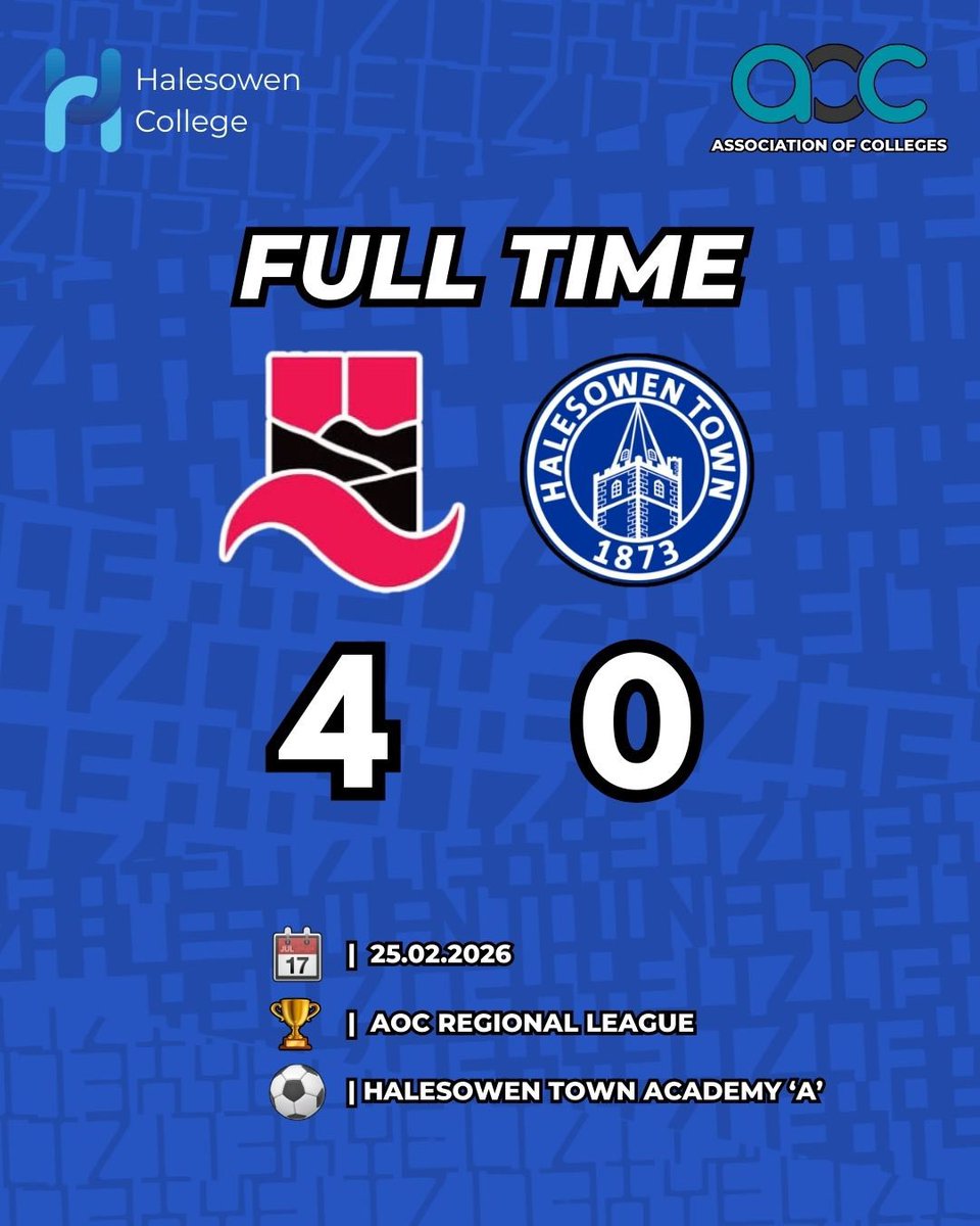 Defeat for our A team yesterday, against an impressive Newtown side. Our lads conceded early but continued to work hard throughout the game, unfortunately running out of steam towards the end resulting in the score line slipping away from them. 

#UpTheYeltz | #FootballAcademy