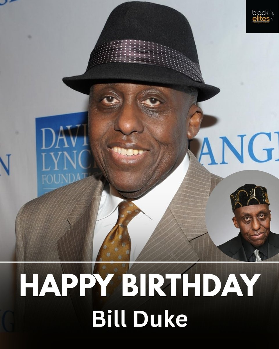 Bill Duke is a legendary actor and director whose career has shaped Hollywood’s portrayal of Black stories. Known for iconic roles in Predator, Commando, and Menace II Society, he also broke barriers behind the camera, directing films like The Killing Floor and A Rage in Harlem