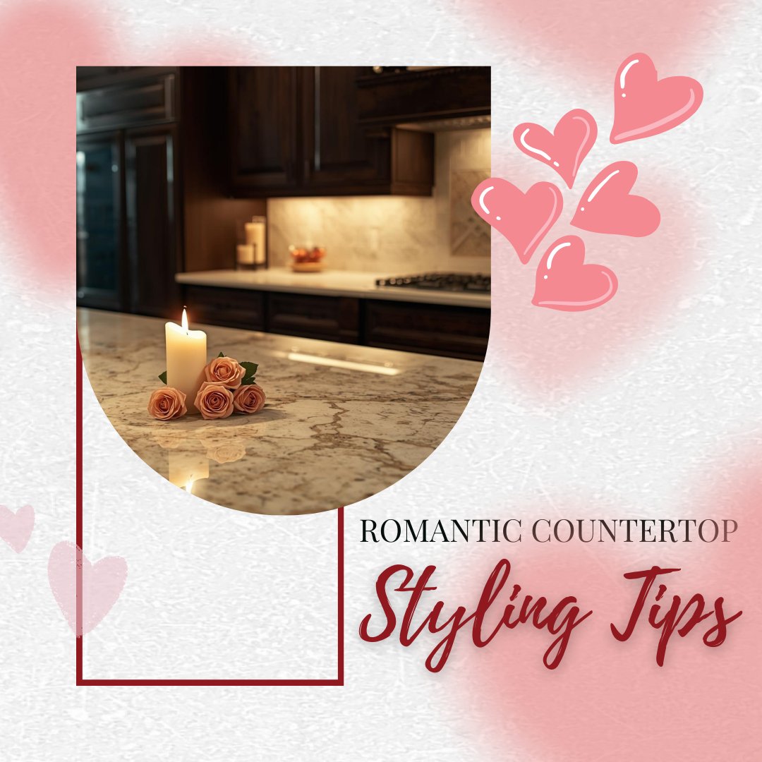 NewView_Marble's tweet image. Soft-toned countertops, candles, and flowers create a romantic kitchen. New View Marble &amp;amp; Granite offers installation and fabrication in Franklin. Visit newviewgranite.com 🌹✨ #CountertopStyling #RomanticKitchen #QuartzDesign #HomeDecorTips