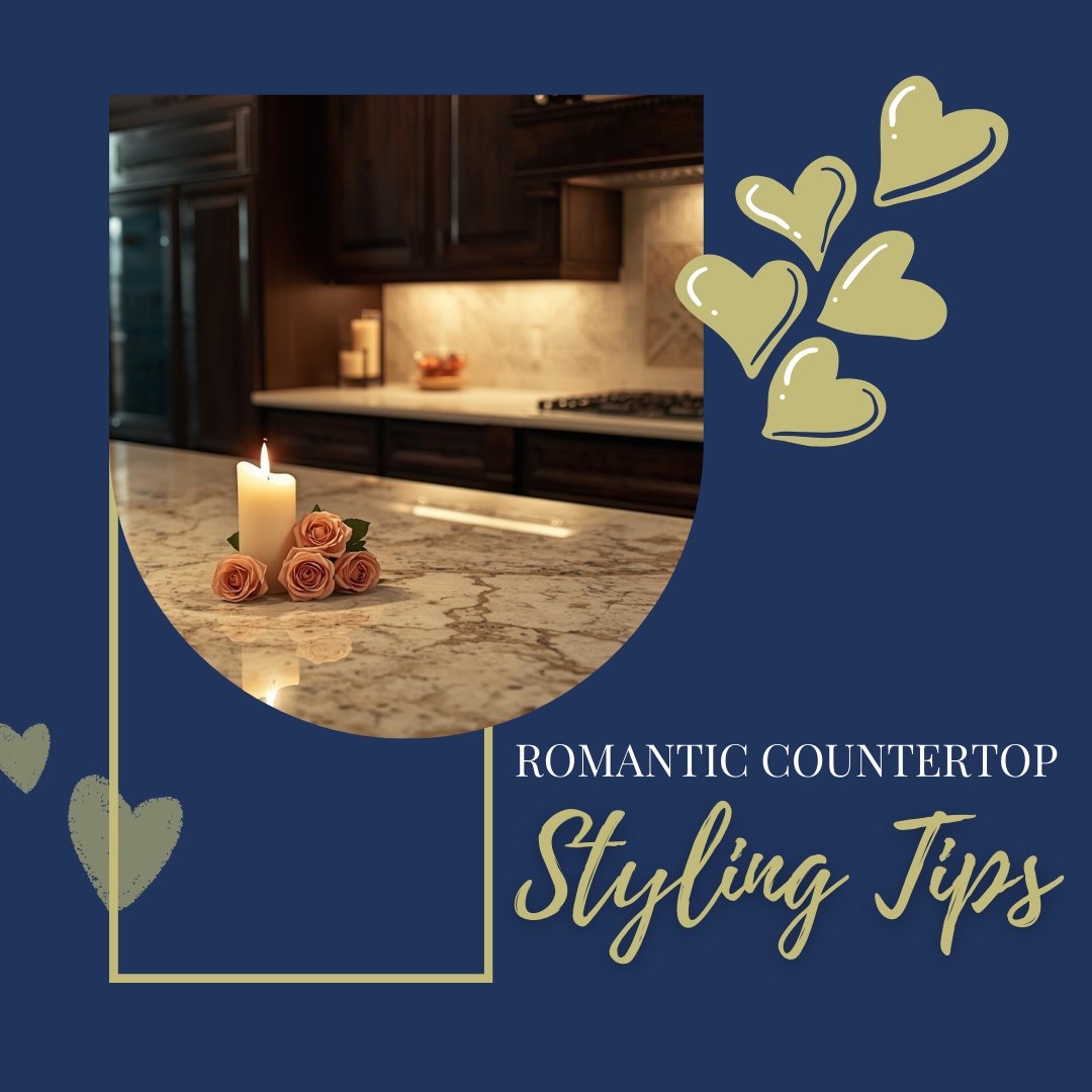 ArtStneSurfaces's tweet image. Soft-toned countertops with candles and flowers make your kitchen romantic. Art Stone Surfaces offers kitchen &amp;amp; bathroom installation in Orlando. Check artstonesurfaces.com 🌹✨ #CountertopStyling #RomanticKitchen #QuartzDesign #HomeDecorTips