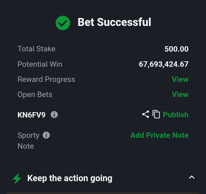 NextXI_'s tweet photo. Consistency is the key 🔑
Another code, another chance
Let's go again. ⚽
( RX531P )
✅🔞
#SportyBetCod
#SportyBet
#Sporty
#BettingTips
#NextXI https://t.co/XpHJC4Cad2