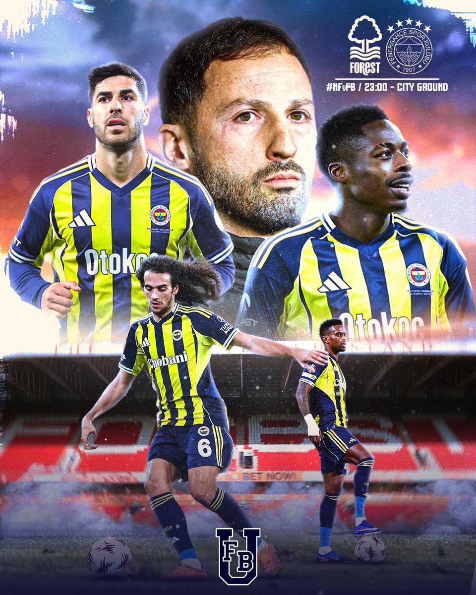 🏆 #UEL Play-off 2. Maç
⚽️ Nottingham Forest-Fenerbahçe  
🏟️ City Ground
🕖 23.00
#NFFCvFB
#FenerinMaçıVar