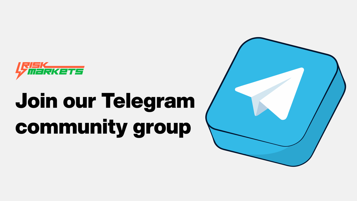 Join <a href="/risk_markets/">Risk Markets</a> Telegram community group.

Now let’s make it loud.
⚡Invite your friends.
⚡Retweet.
⚡Like &amp; comment.

Strong communities aren’t built quietly.
They’re built together.
Let’s grow this the right way. 

Join now: t.me/riskmarkets