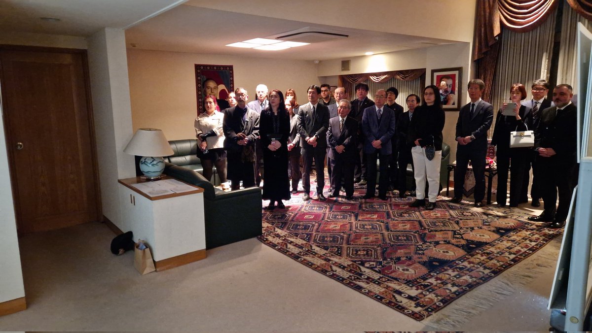 🇦🇿🇯🇵 The Embassy held a commemorative event marking the 34th anniversary of the Khojaly Genocide.

Ambassador Farid Talibov addressed the guests, the Japanese-dubbed documentary The Almond Tree was screened, honoring the memory of those who lost their lives

#KhojalyGenocide