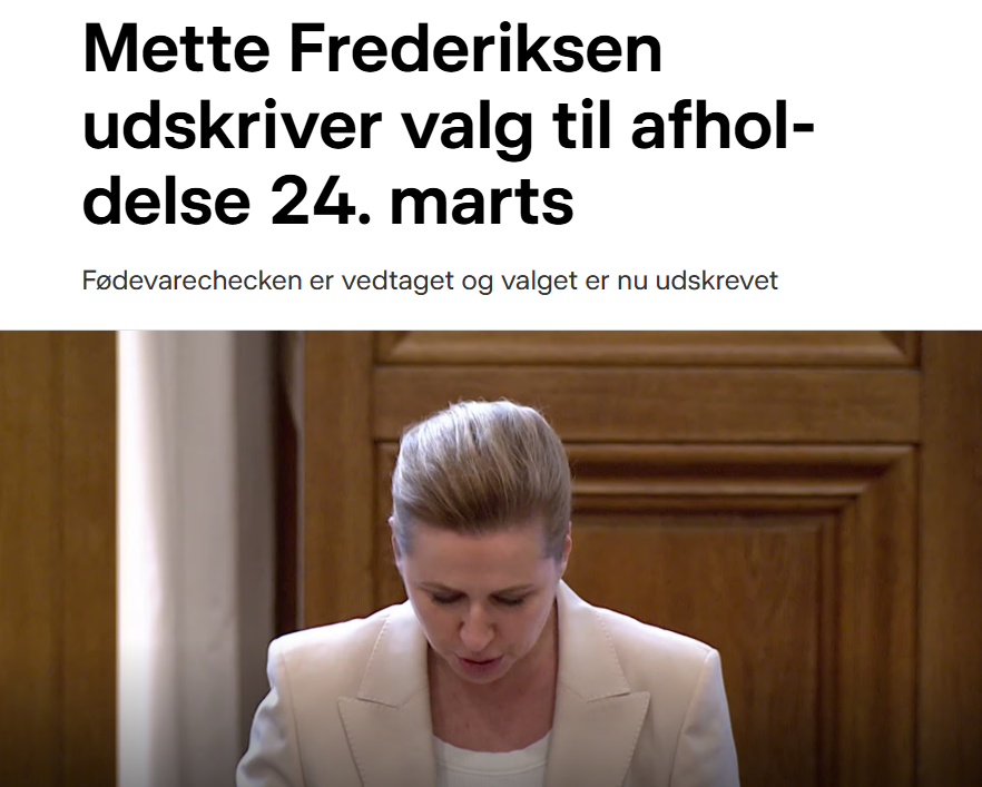 oresundsbaron's tweet photo. Så er der udskrevet valg - d. 24 marts bliver dagen hvor vi smider Mette Frederiksen på porten.

Og jeg gider ikke høre på at "det nytter ikke noget at stemme alligevel"; kom afsted, og tag en ven med.

For vi gider simpelthen ikke 4 år mere med Mette. https://t.co/kmp7pC1M3g