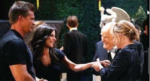 Throwback of when Jason and Sam shows Edward and Monica they are married or engaged so sweet #GH #Jasam