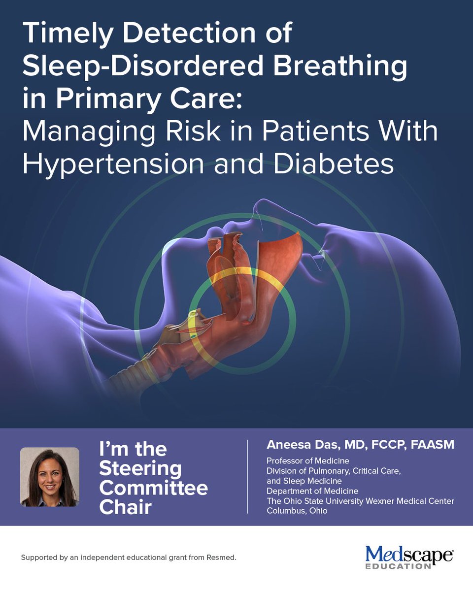 Aneesa Das, MD, FCCP, FAASM tweet media